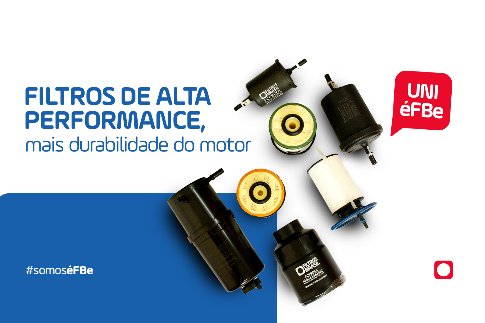 Filtros de alta performance, mais durabilidade do motor